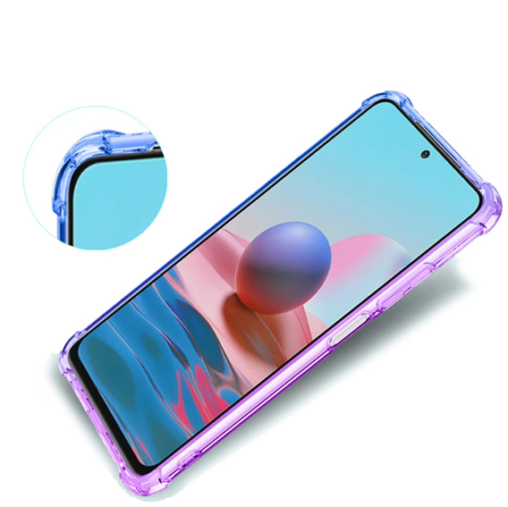 Pouzdro pro Xiaomi 11T / 11T Pro, Gradient Dropproof, modré
