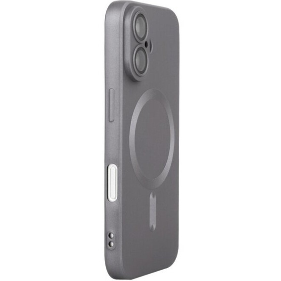 Pouzdro pro iPhone 16 Plus, ColorMag, pro MagSafe, šedé