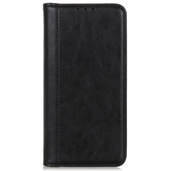 Pouzdro pro Sony Xperia 10 V, Wallet Litchi Leather, černé