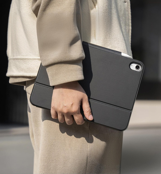 Pouzdro s klávesnicí pro iPad 11" 2025 A16 (11 gen.) / iPad 10.9" 2022 (10 gen.), Dexnor Magnetic Keyboard Touchpad, černé