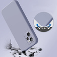 Pouzdro pro Realme C35, Silicone Lite, levandulové