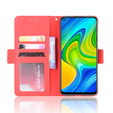 Klopové pouzdro pro Xiaomi Redmi Note 9, Card Slot, červené