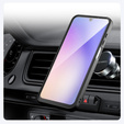 Pouzdro pro Samsung Galaxy A16, pro MagSafe, ERBORD Matt Case, černé + sklo na displej