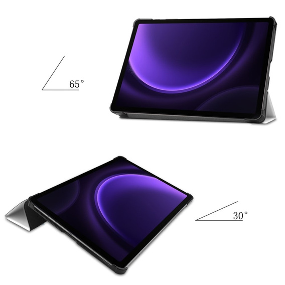 Pouzdro pro Samsung Galaxy Tab S10 Lite / S10 FE / S9 FE, s klopou, sleeping cat