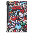 Pouzdro pro Samsung Galaxy Tab S9 Plus, Smartcase, graffiti