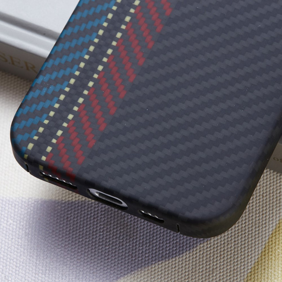 Pouzdro pro iPhone 16 Pro Max, Aramid Fiber MagSafe, černé