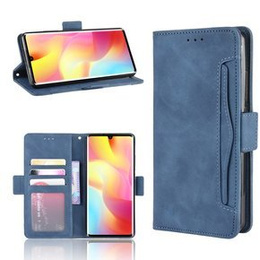 Klopové pouzdro pro Xiaomi Mi Note 10 Lite, Card Slot, modré