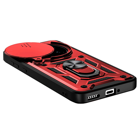 Pouzdro pro Honor Magic 7 Pro, CamShield Slide, červené