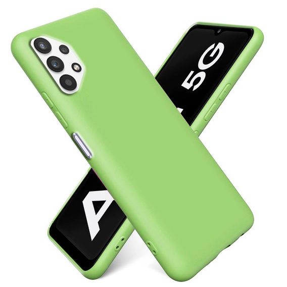 Pouzdro pro Samsung Galaxy A32 5G, Silicone Lite, zelené