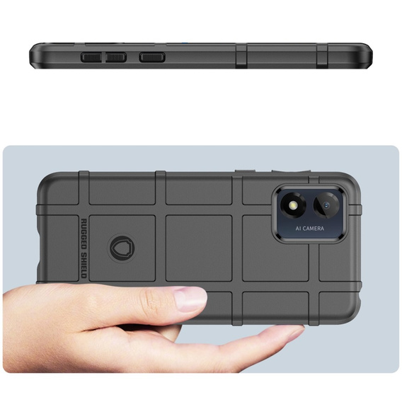 Pouzdro pro Motorola Moto E13, Rugged Shield, černé