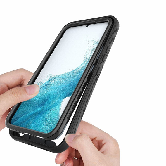 Pouzdro pro Samsung Galaxy A34 5G, Shockproof, s fólií, černé