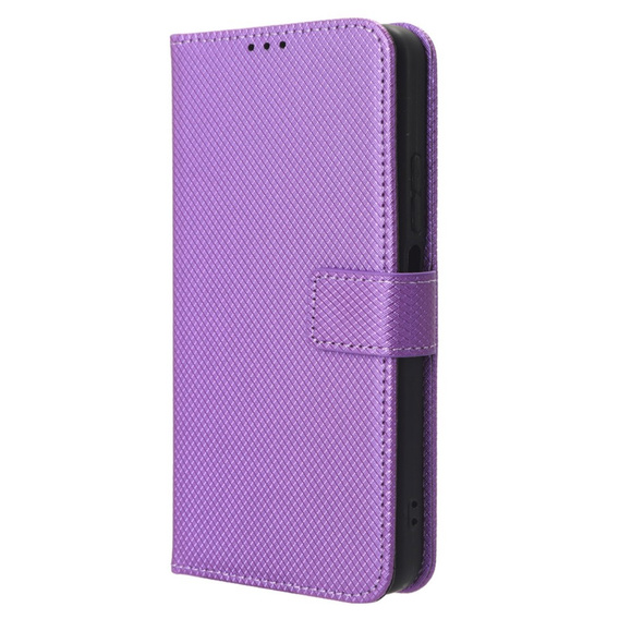 Klopové pouzdro pro Xiaomi Redmi Note 12 4G, Wallet Smart Magnet, fialové