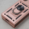 Pouzdro pro Samsung Galaxy Z Fold5 5G, CamShield Slide, růžové rose gold