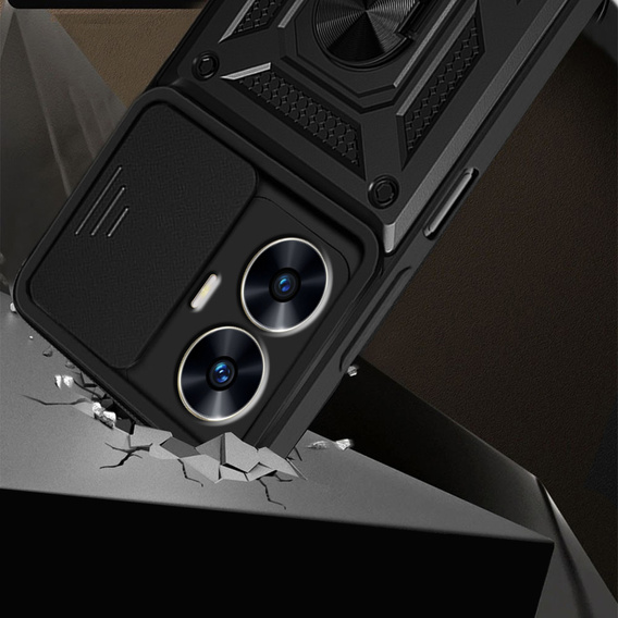 Pouzdro pro Realme C55, CamShield Slide, černé