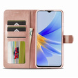Klopové pouzdro pro Oppo A17, LC.IMEEKE, růžové rose gold