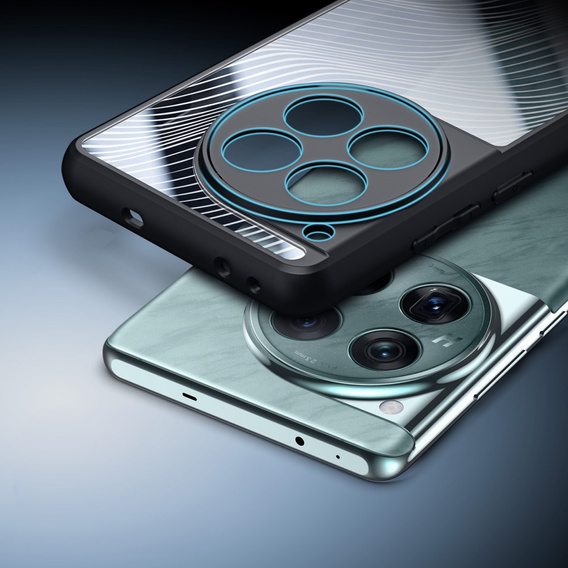 Pouzdro DuxDucis pro OnePlus 12, Aimo case, transparentní / černé