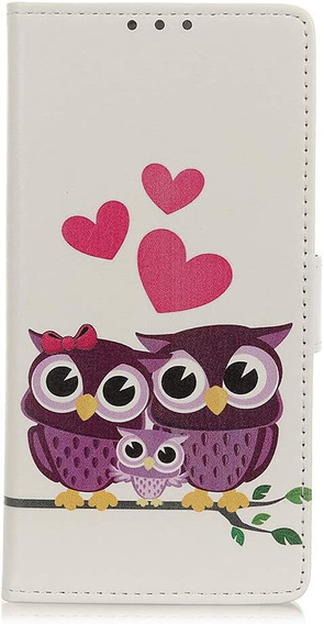 Klopové pouzdro pro Nokia 2, Wallet, Owl Family