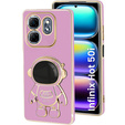 Pouzdro pro Infinix Hot 50i 4G, Astronaut, fialové