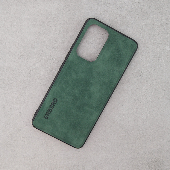 Pouzdro pro Samsung Galaxy A53, ERBORD Business, s držákem do auta, zelené