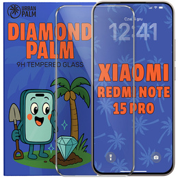 Tvrzené sklo Diamond Palm pro Xiaomi Redmi Note 15 Pro 5G