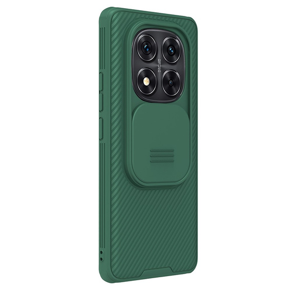 Pouzdro pro Xiaomi Redmi Note 14 Pro+ 5G, obrněné Nillkin, CamShield Pro, zelené