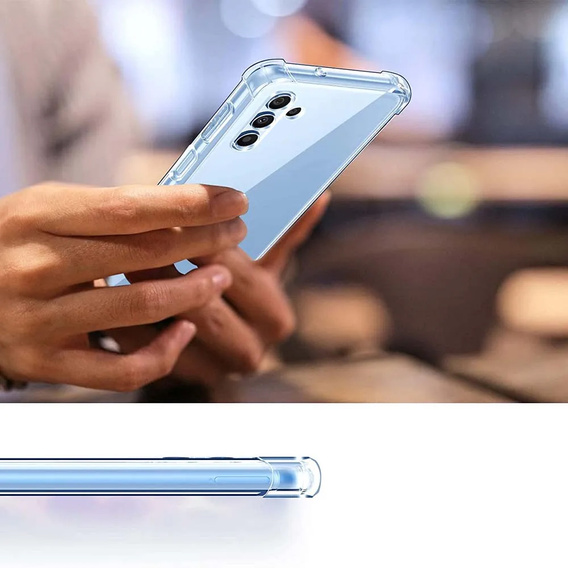 Pouzdro pro Samsung Galaxy M35, Dropproof, průhledné