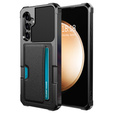Pouzdro pro Samsung Galaxy A55 5G, Card Holder Kickstand, černé