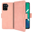 Klopové pouzdro pro Oppo Reno5 Lite, Card Slot, růžové