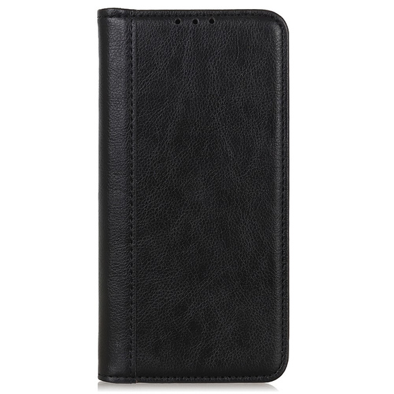 Pouzdro pro Xiaomi Redmi Note 13 Pro+, Wallet Litchi Leather, černé