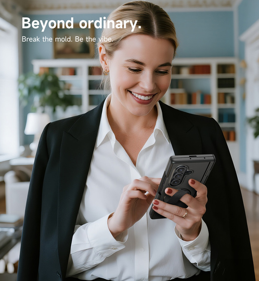 Pouzdro Suritch s 360° stojánkem a integrovaným krytem displeje pro Samsung Galaxy Z Fold7