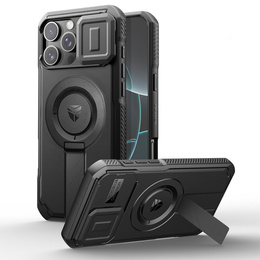 Pancéřové pouzdro pro iPhone 16 Pro Max, Dexnor CamProtect MagSafe, černé