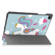 Pouzdro pro Samsung Galaxy Tab A9+, Smartcase, unicorn