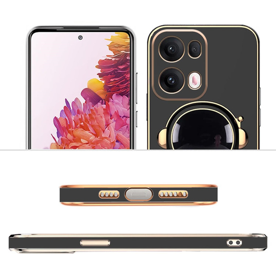 Pouzdro pro Oppo Reno 13 Pro, Astronaut, černé