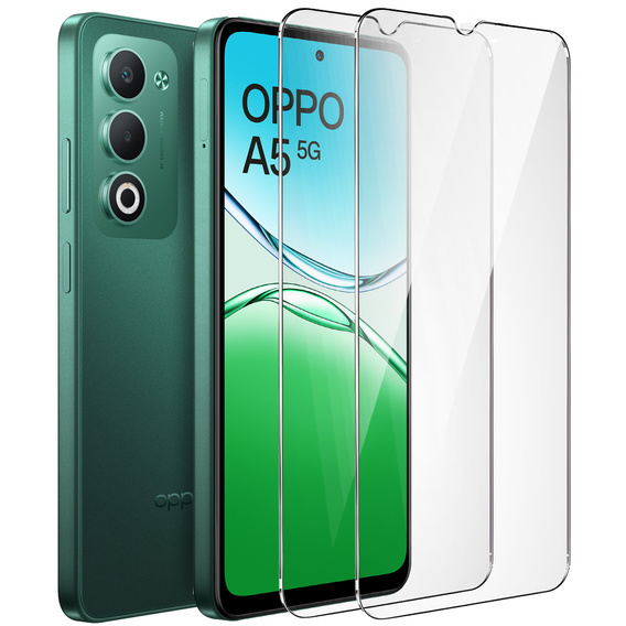 2x tvrzené sklo pro Samsung Galaxy A15 4G / A15 5G / M15, ERBORD 9H Hard Glass na displeji