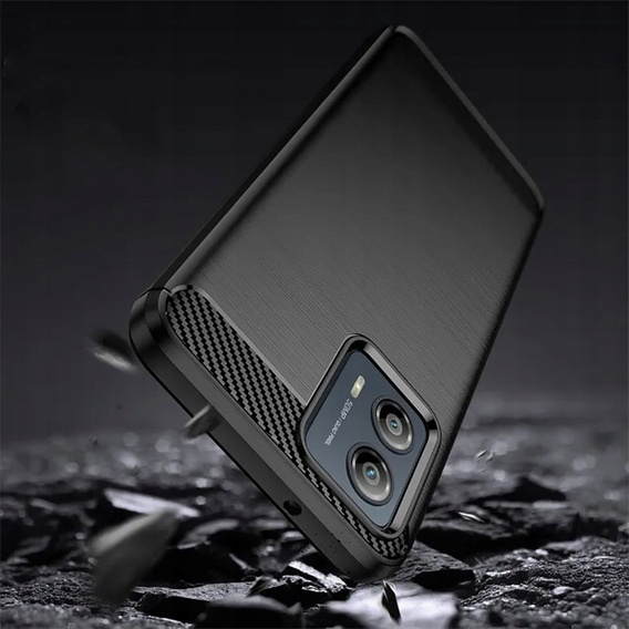 Pouzdro pro Motorola Moto G53 5G, Carbon, černé