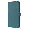 Klopové pouzdro pro Xiaomi Redmi Note 13 5G, BINFEN Wallet, zelené