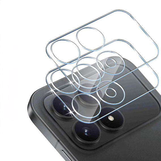 2x tvrzené sklo ERBORD pro fotoaparát Xiaomi Poco F8 Pro