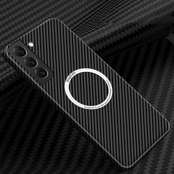 Pouzdro pro Samsung Galaxy S21, Magsafe Slim Carbon, černé