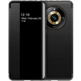 Flipové pouzdro pro Realme 11 Pro 5G / 11 Pro+ 5G, Side View, černé