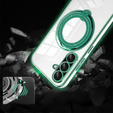 Magnetické pouzdro pro Samsung Galaxy A36 5G, pro MagSafe, zelené