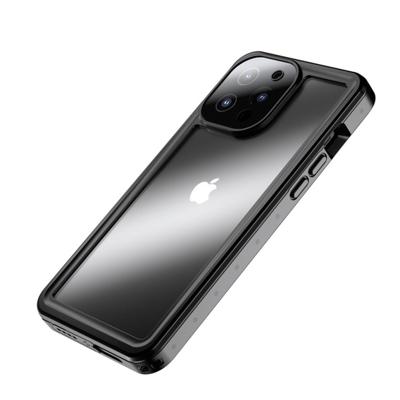 Vodotěsné pouzdro IP68 pro iPhone 13 Pro Max, Redpepper Pro, černé