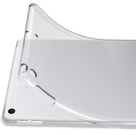 Pouzdro pro iPad 10.2" 2021/2020/2019 (9/8/7 gen.), silikonové, průhledné