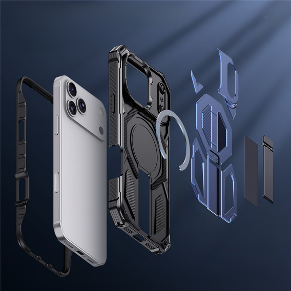 Ochranné pouzdro s podstavcem kompatibilní s MagSafe pro iPhone 17 Pro Max