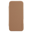 Pouzdro X-LEVEL pro iPhone 16 Pro, Magnetic Card Holder, hnědé