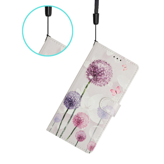 Klopové pouzdro pro Samsung Galaxy S25 Edge, Wallet, Dandelion