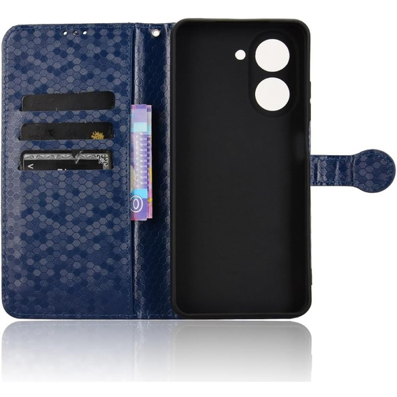 Flipové pouzdro pro Xiaomi Redmi A5, Wallet Rhombus, modré