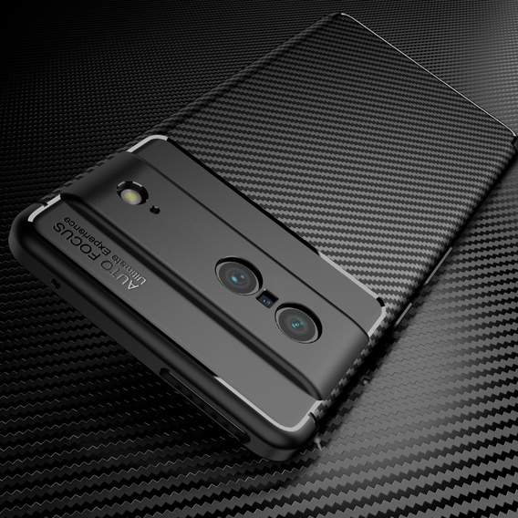 Pouzdro pro Google Pixel 7, Carbon Gel, černé
