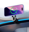 Pouzdro pro iPhone 16 Pro, pro MagSafe, ERBORD Matt Case, fialový + sklo na displej