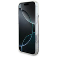 Pouzdro GUESS Liq. Glitter 4 Charms pro iPhone 17 Pro