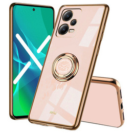 Pouzdro pro POCO X5 Pro 5G, Electro Ring, růžové rose gold